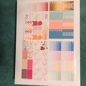 16 Glossy Planner Sticker Pages